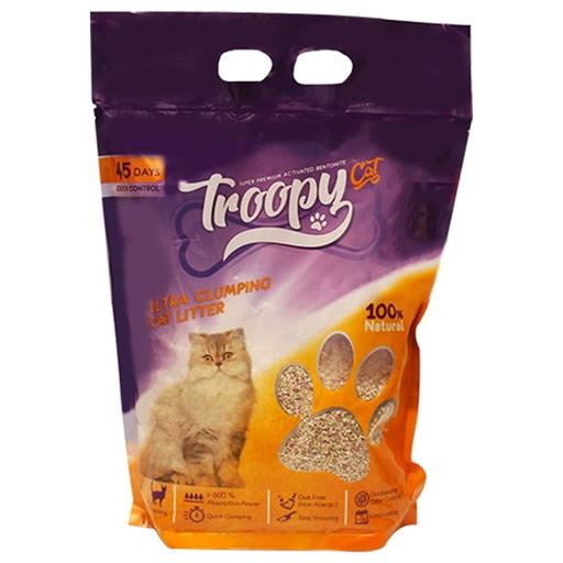 Troopy Ultra Clumping Cat Litter 5L 