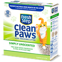 Fresh Step Clean Paws Simply Unscented Clumping Cat Litter 10.20 kg