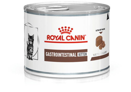 [3410] Royal canin Gastro Intestinal Kitten Ultra Soft Mousse Cans 195g