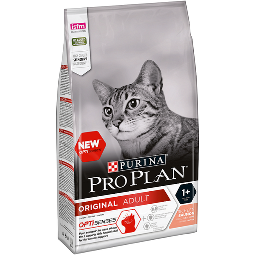 [8193] Purina Pro Plan Original Adult Cat Opti Senses Rich in Salmon 1.5 Kg