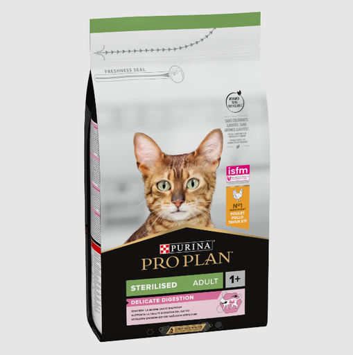 [9991] Purina Pro Plan Sterilised Adult Cat Delicate Digestion Rich in Chicken 1.5 Kg
