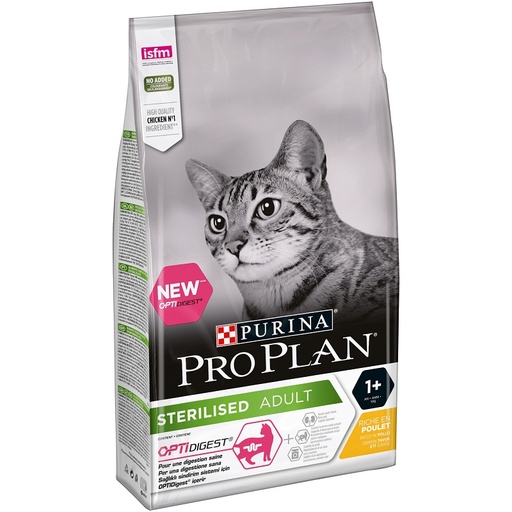 [9991] Purina Pro Plan Sterilised Adult Cat Opti Digest Rich in Chicken 1.5 Kg