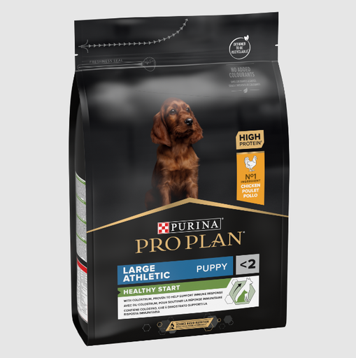 [4746] Purina Pro Plan Large Athletic Puppy Healthy Start Rich in Chicken 3 Kg