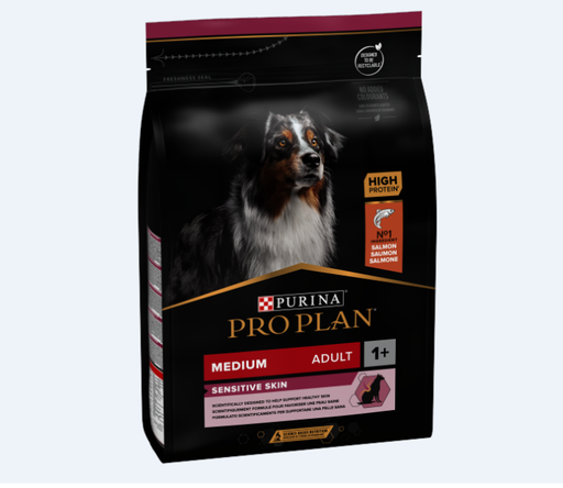 [4777] Purina Pro Plan Medium Adult Dog Sensitive Skin Rich in Salmon 3 Kg