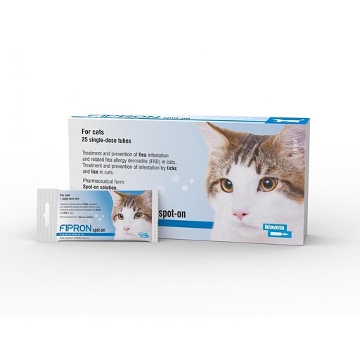 [9624] Fipron 50 mg Spot-On Solution For Cats x 1 Dose