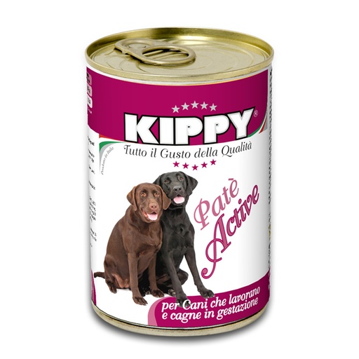 [3268] Kippy Patè Active Wet Food For Adult Dogs 400 g