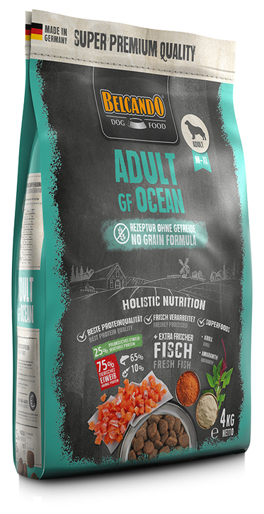 Belcando Adult Grain Free Ocean (M-XL ) Holistic Dog Dry Food 4 kg
