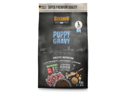[7018] Belcando Puppy Gravy ( XS-XL ) Holistic Dog Dry Food 4 Kg