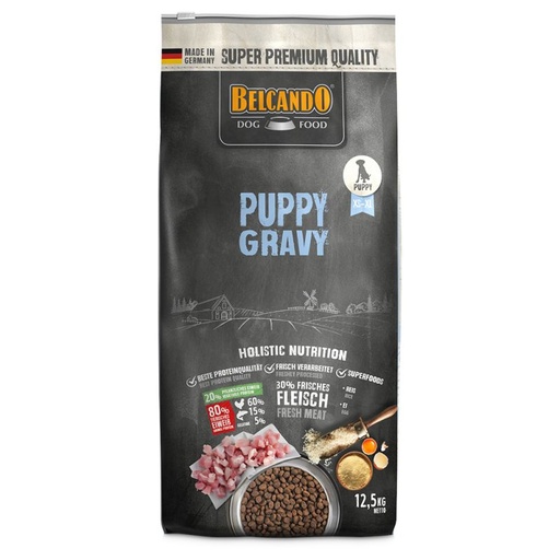 [7025] Belcando Puppy Gravy ( XS-XL ) Holistic Dog Dry Food 12.5 Kg