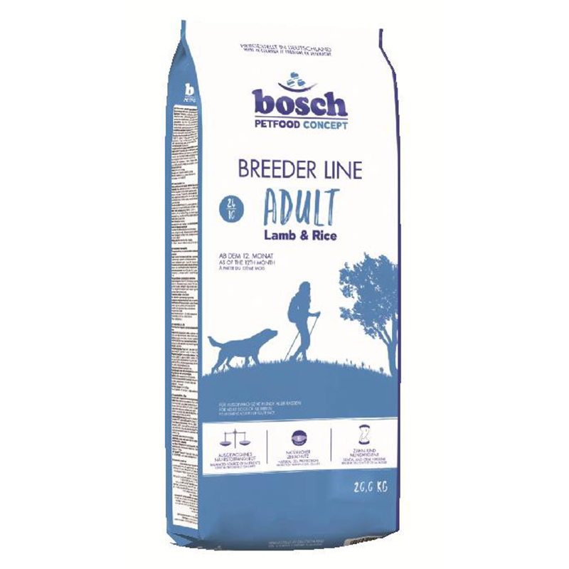 Bosch Breeder Line Adult Lamb Rice Dog Food 20 Kg PetsEgypt