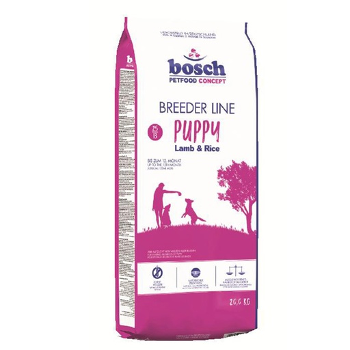 [4267] Bosch Breeder Line Puppy  Lamb & Rice Dog Food 20 Kg