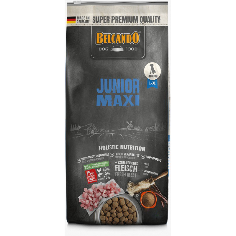 Belcando Junior Maxi L XL Holistic Dog Dry Food 22.5 Kg