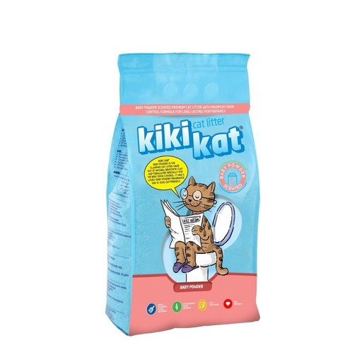 Kiki Kat Clumping Cat Litter - Scented 20 L