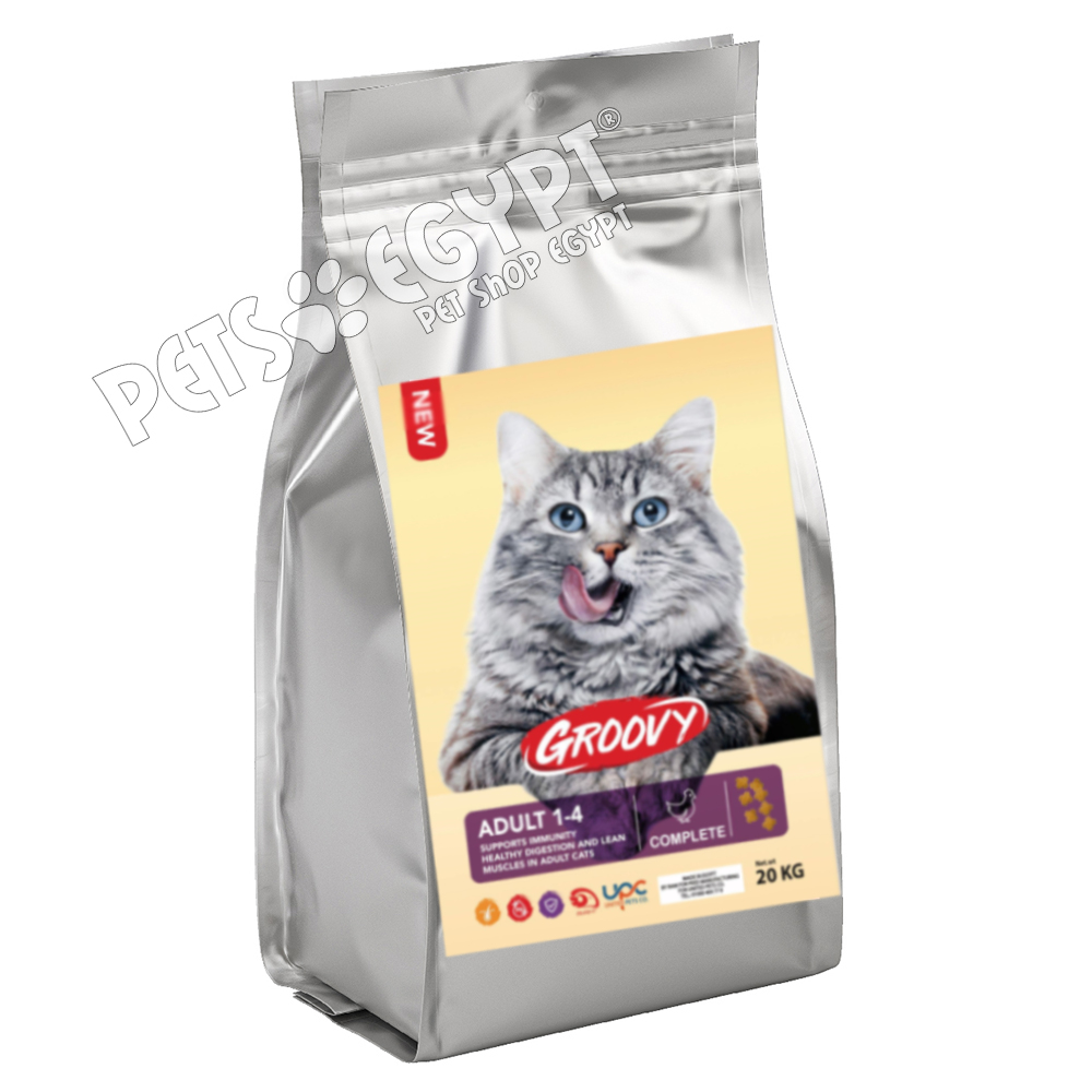 Groovy Complete With Chicken Adult Cat Dry Food 20 kg