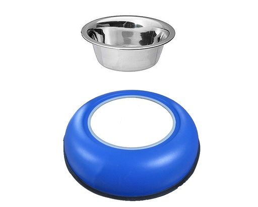 [3208] UE Stainless Steel Bowl with Base 0.75 Litre