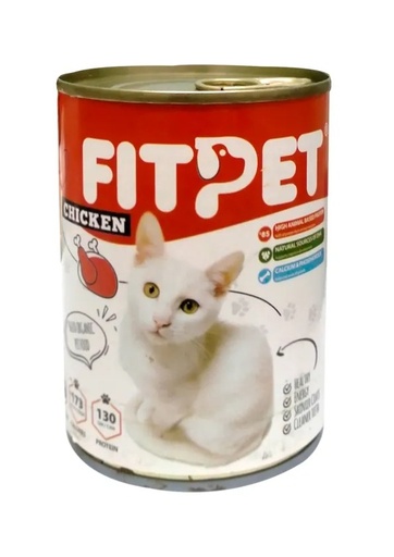 Fitpet Pate Wet Cat Food Cans 400 g