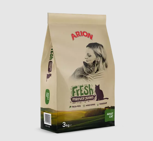 [5826] ARION Fresh Adult Cat Dry Food 3 Kg