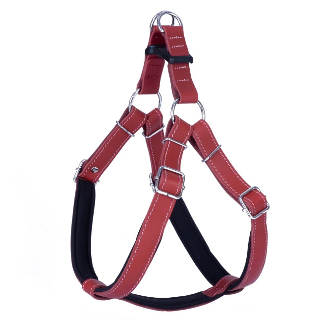 Doggie Comfort Leather Ronin Harness XXL (3x70-80cm)