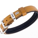 Doggie First Class Leather Collar (1.5x25-30cm)
