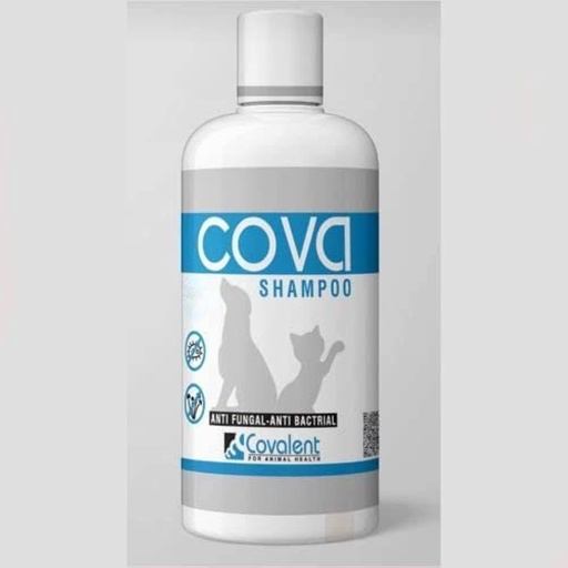 [9994] Cova Shampoo Blue Anti Fungal & Anti Bactrial For Dogs & Cats 250 ml 