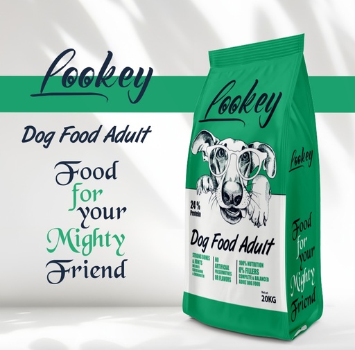 [5193] Lookey Adult Dog Dry Food 20 kg 