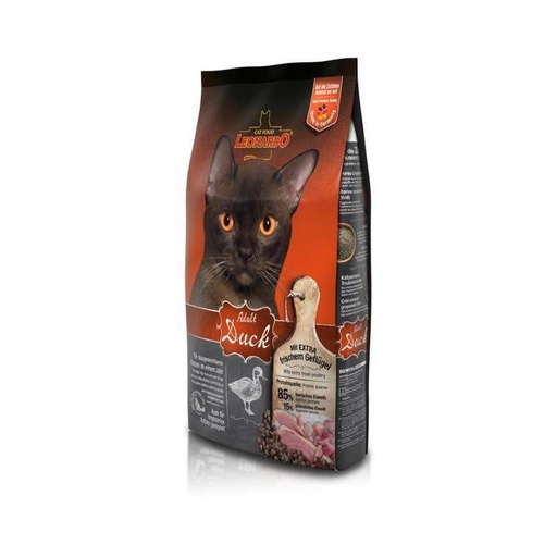 [8323] Leonardo Adult Duck Cat Dry Food 7.5 Kg  