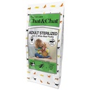 Expert Chat & Chat Care Adult Sterilized Cat Food Rich in White Meat Poultry 900 g