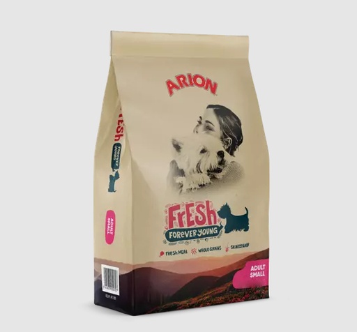 [5734] ARION Fresh Adult Small Breed Dog Dry Food 7.5 Kg