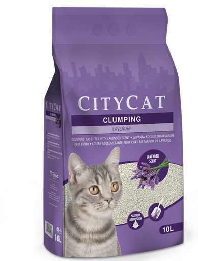 Citycat Clumping Cat Litter - Scented 10 L