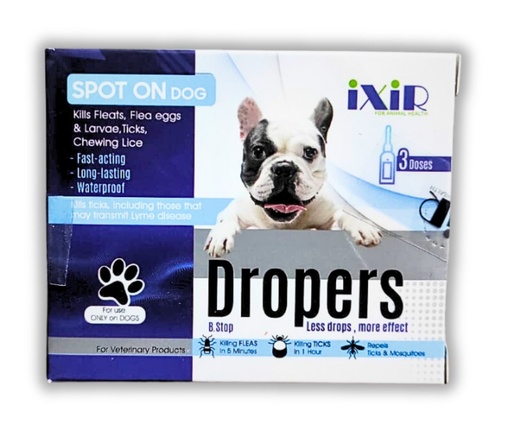 [0511] iXiR Dropers Spot On For Dogs – One Dose