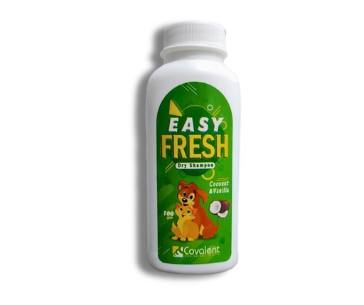 Expiry 2-2025 Covalent Easy Fresh Powder Dry Shampoo For Dogs & Cats 100 gm