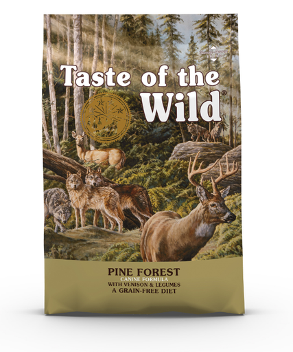 [4370] Taste of the Wild Pine Forest Canine Formula with Venison & Legumes 12.2 Kg