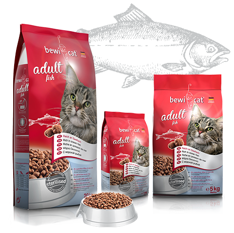 Bewi Cat food Adult Fish 