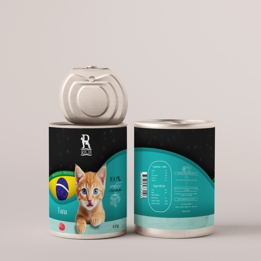 Rich Pate Adult Cat Wet Food Cans 400 g 