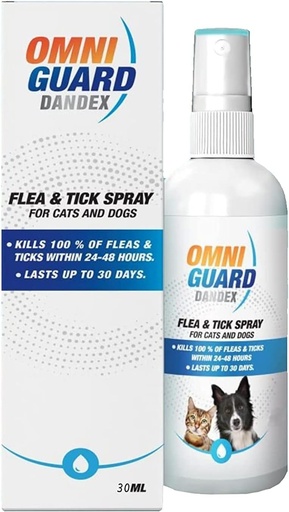 Omni Guard Flea & Ticks Spray For Cats & Dogs 30 ml