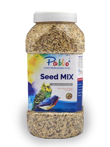 [7154] Pablo Super Premium Bird Food Seed Mix 450gm