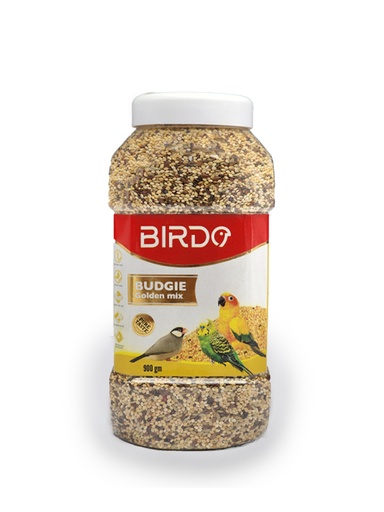 [7833] Birdo Budgie Golden Mix 900gm