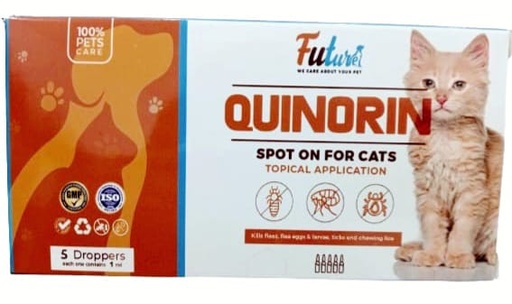Future Quinorin Spot On For Cats Topical Application X 1 Pipette