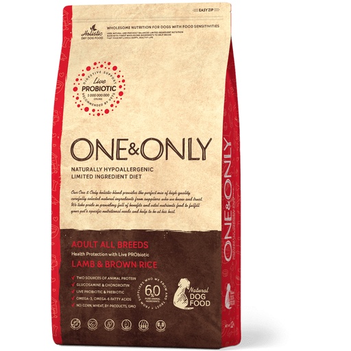 ONE&ONLY Adult All Breeds Lamb & Brown Rice Dog Dry Food 