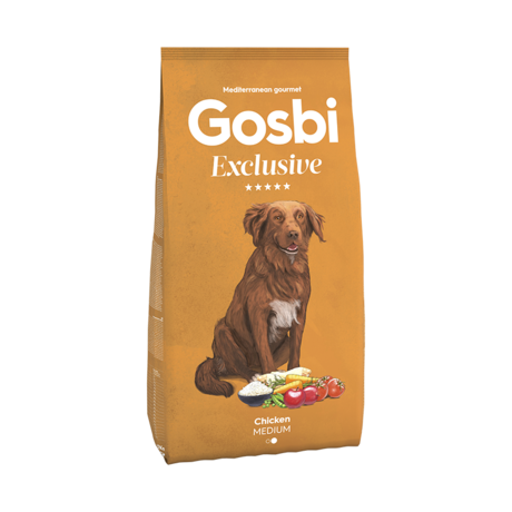 Gosbi Exclusive Chicken Medium Adult Dog Dry Food