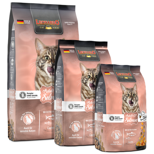 Leonardo Adult Grain Free Salmon Cat Dry Food