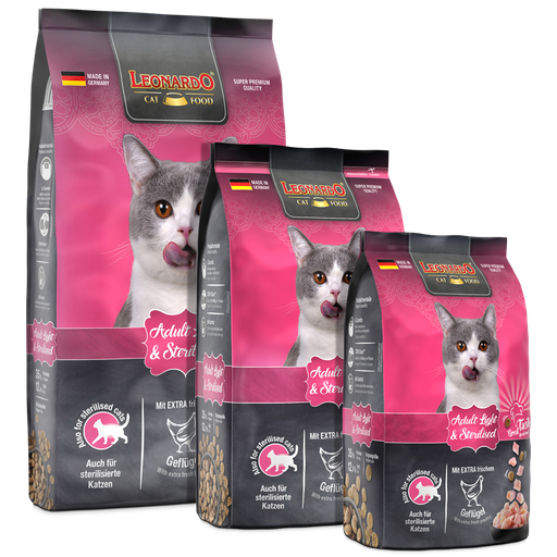 Leonardo Adult Light & Sterilised Cat Dry Food