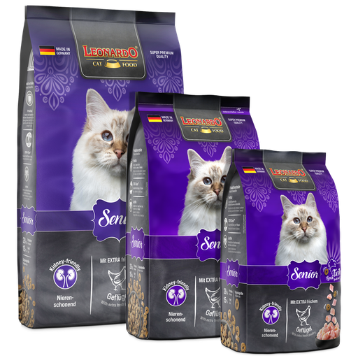 [3915] Leonardo Senior Cat Dry Food 1.8 Kg