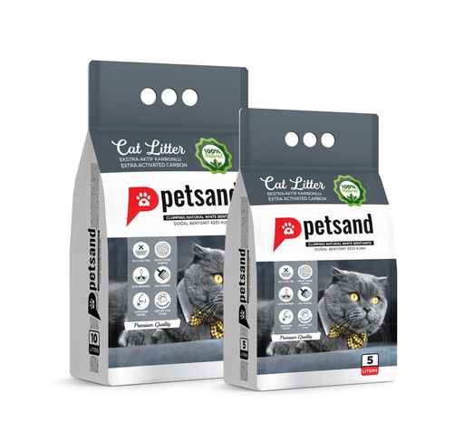 Petsand Clumping Cat Litter Active Carbon