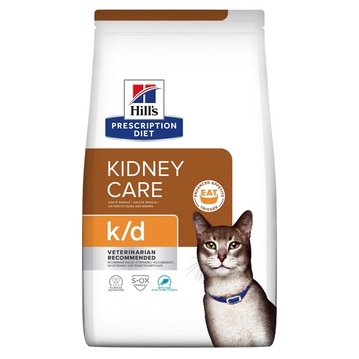 Hills Prescription Diet Kidney Care k/d with Tuna Dry Cat Food